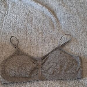 NWOT! Maidenform Girls Heather Gray Bralette Size XXL